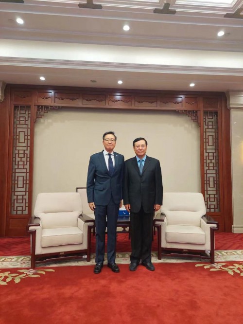 刘乔航先生作为投资人代表出席庆祝中韩建交30周年招待会